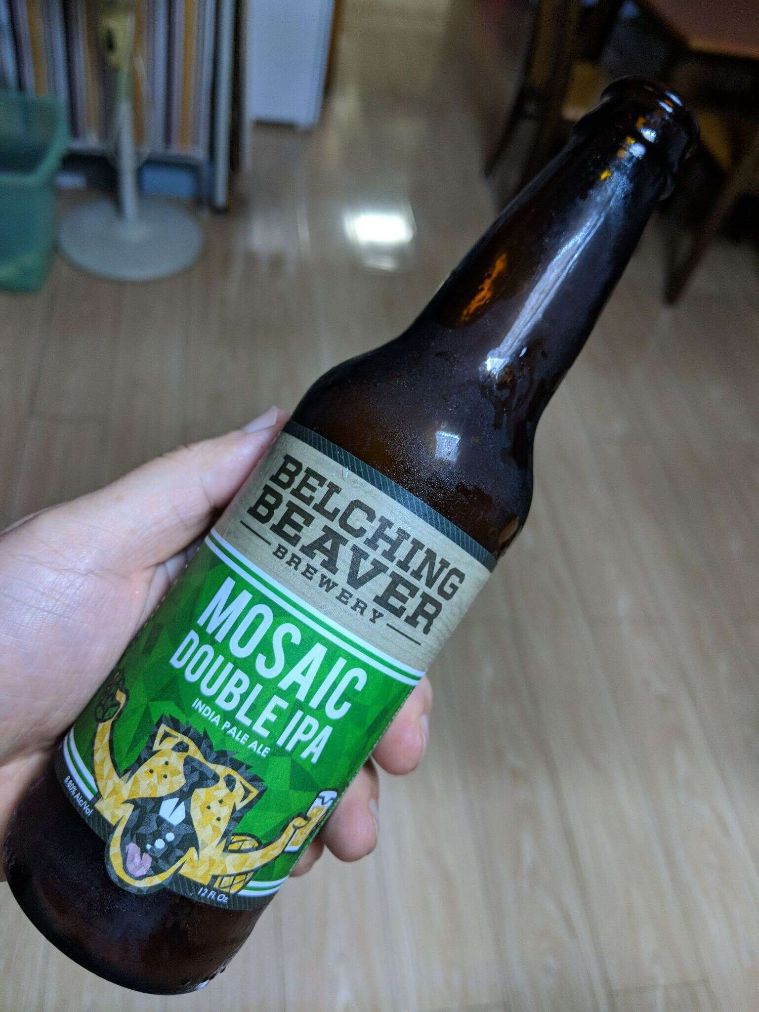 Belching Beaver Mosaic Double IPA 20180528 215351